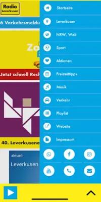 Radio Leverkusen android App screenshot 2